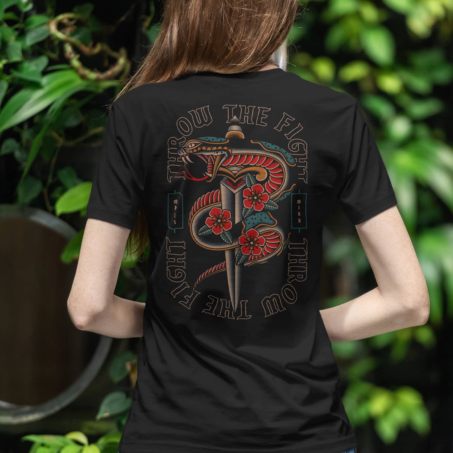 Snake Dagger tee